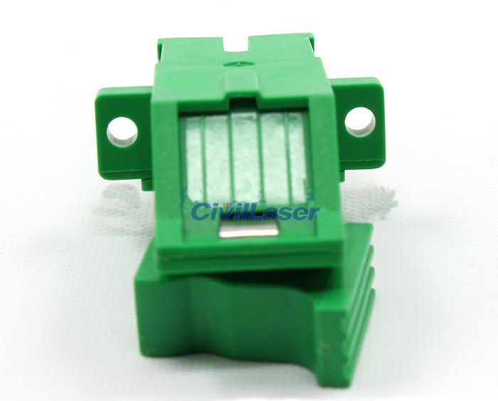 Simplex 단일 모드 Fiber Optic Adapter SC Inner Flip Fiber Flange